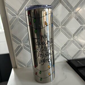 Christmas tumbler stainless steel